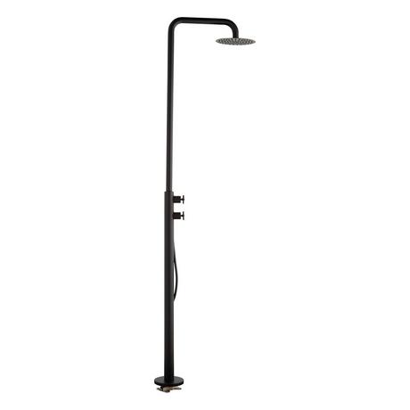 Tinsley Freestanding Outdoor Shower Panel With Hand Shower