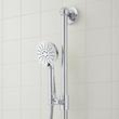 Beasley Pressure Balance Shower System with Slide Bar and Hand Shower - Chrome, , large image number 4