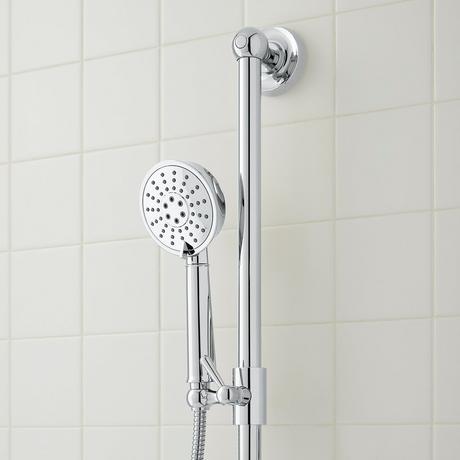 Beasley Pressure Balance Shower System with Slide Bar and Hand Shower