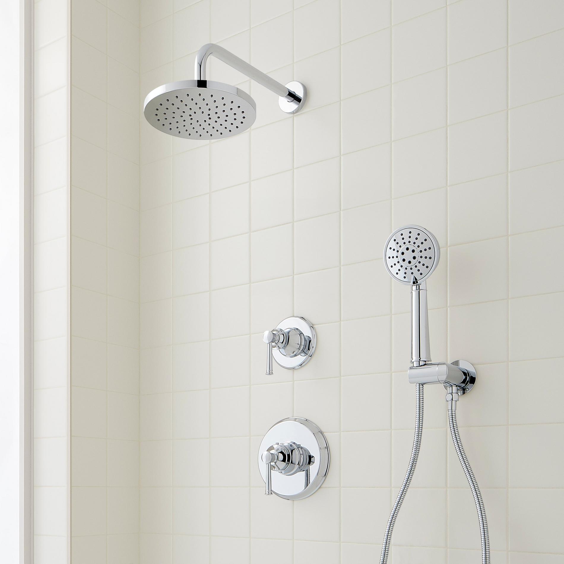 Beasley Pressure Balance Shower System with Hand Shower | Signature ...
