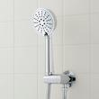 Beasley Pressure Balance Shower System with Hand Shower - Chrome, , large image number 4