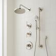 Beasley Thermostatic Shower System with Slide Bar and Hand Shower, , large image number 2