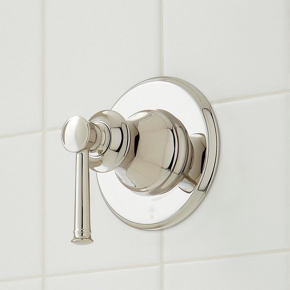 Beasley Thermostatic Shower System with 3 Body Sprays, Slide Bar and Hand Shower - Polished Nickel, , large image number 3