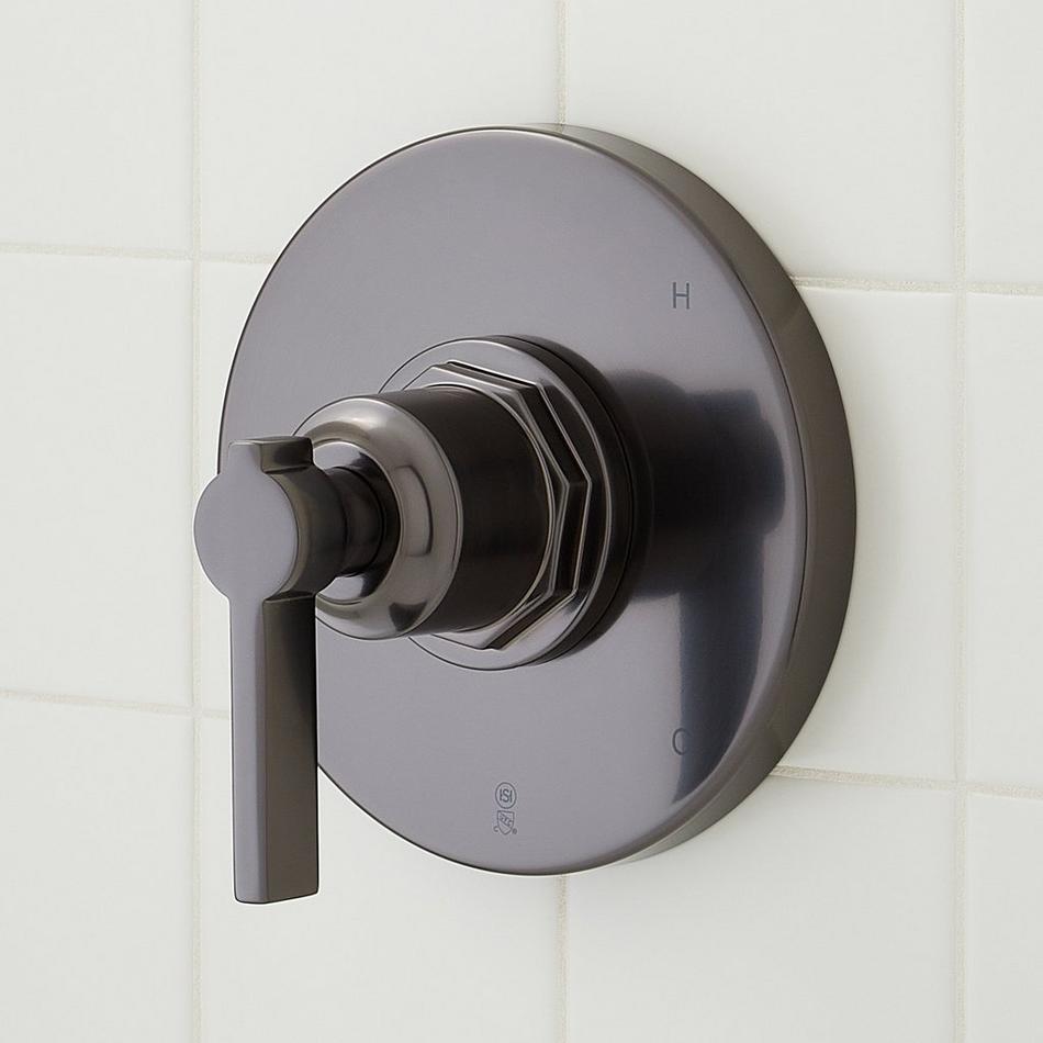 Greyfield Pressure Balance Shower System - Gunmetal, , large image number 2