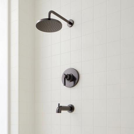 Greyfield Pressure Balance Tub and Shower System