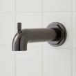 Greyfield Pressure Balance Tub and Shower System - Gunmetal, , large image number 3