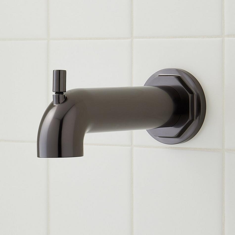 Greyfield Pressure Balance Tub and Shower System - Gunmetal, , large image number 3