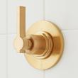 Greyfield Pressure Balance Shower System with Slide Bar and Hand Shower - Brushed Gold, , large image number 2