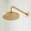 Greyfield Pressure Balance Shower System with Slide Bar and Hand Shower - Brushed Gold, , large image number 1