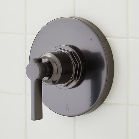Greyfield Pressure Balance Shower System with Slide Bar and Hand Shower