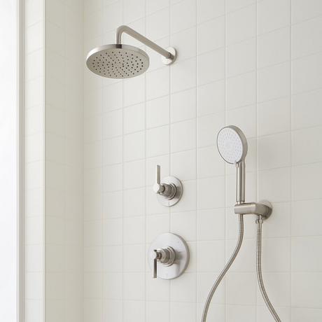 Greyfield Pressure Balance Shower System with Hand Shower