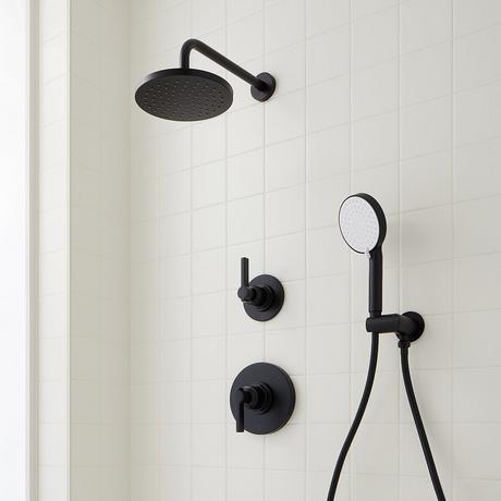 Greyfield Pressure Balance Shower System with Hand Shower