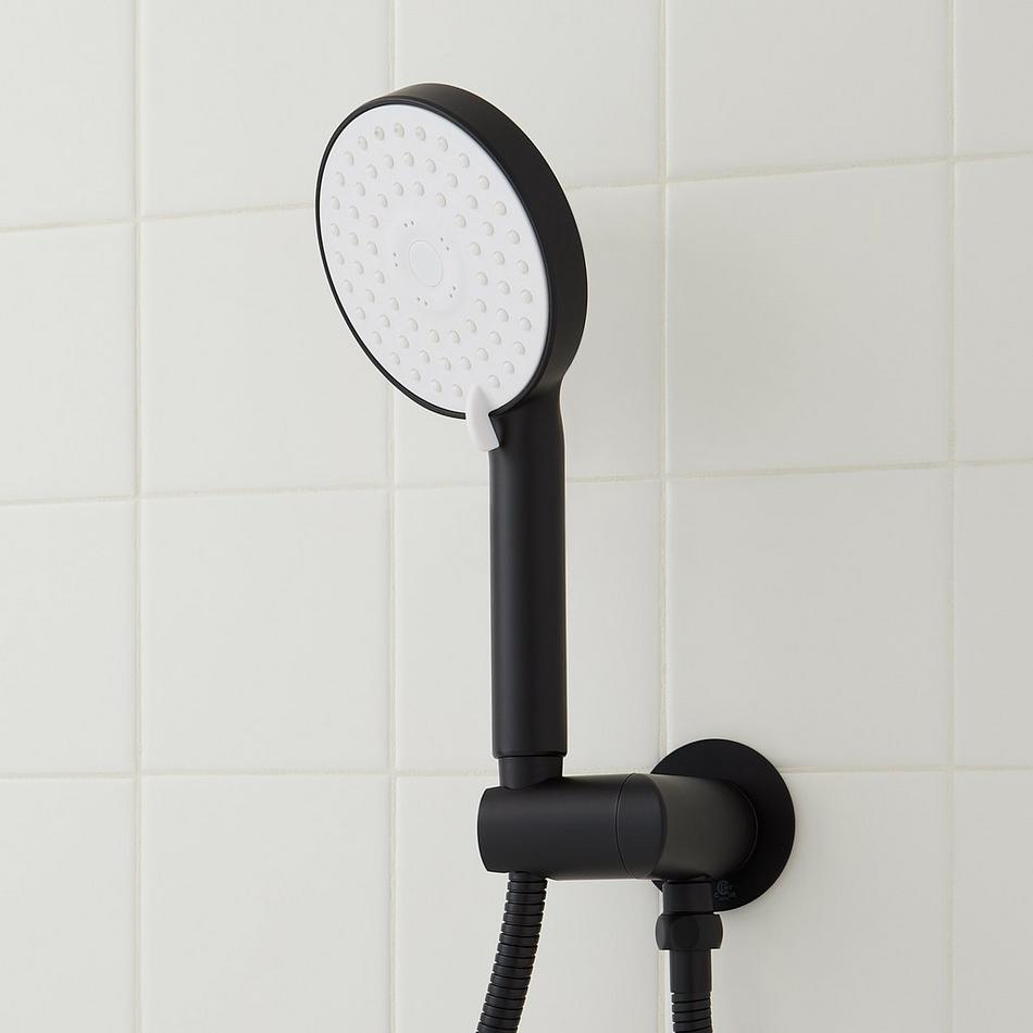 Greyfield Pressure Balance Shower System with Hand Shower - Matte Black, , large image number 4