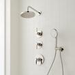 Greyfield Thermostatic Shower System with Hand Shower, , large image number 2
