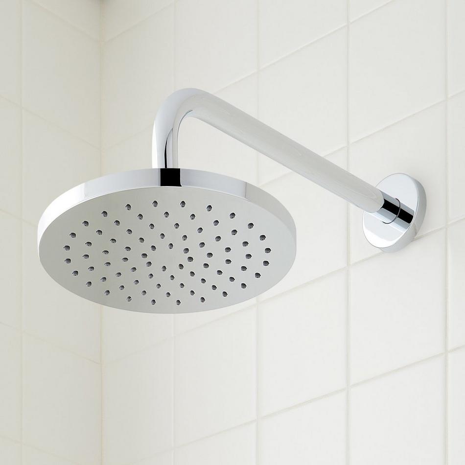 Greyfield Thermostatic Shower System with Slide Bar and Hand Shower - Chrome, , large image number 1