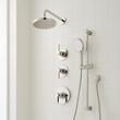 Greyfield Thermostatic Shower System with Slide Bar and Hand Shower, , large image number 2