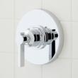 Greyfield Thermostatic Shower System with Dual Showerheads, Slide Bar & Hand Shower - Chrome, , large image number 4