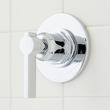 Greyfield Thermostatic Shower System with Dual Showerheads, Slide Bar & Hand Shower - Chrome, , large image number 3