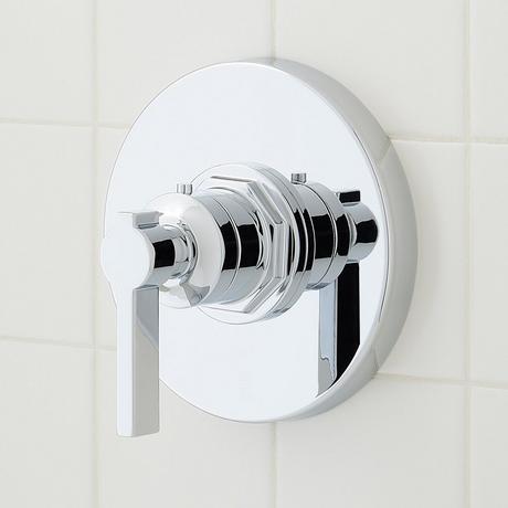 Greyfield Thermostatic Shower System with 3 Body Sprays and Hand Shower