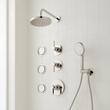 Greyfield Thermostatic Shower System with 3 Body Sprays and Hand Shower, , large image number 2