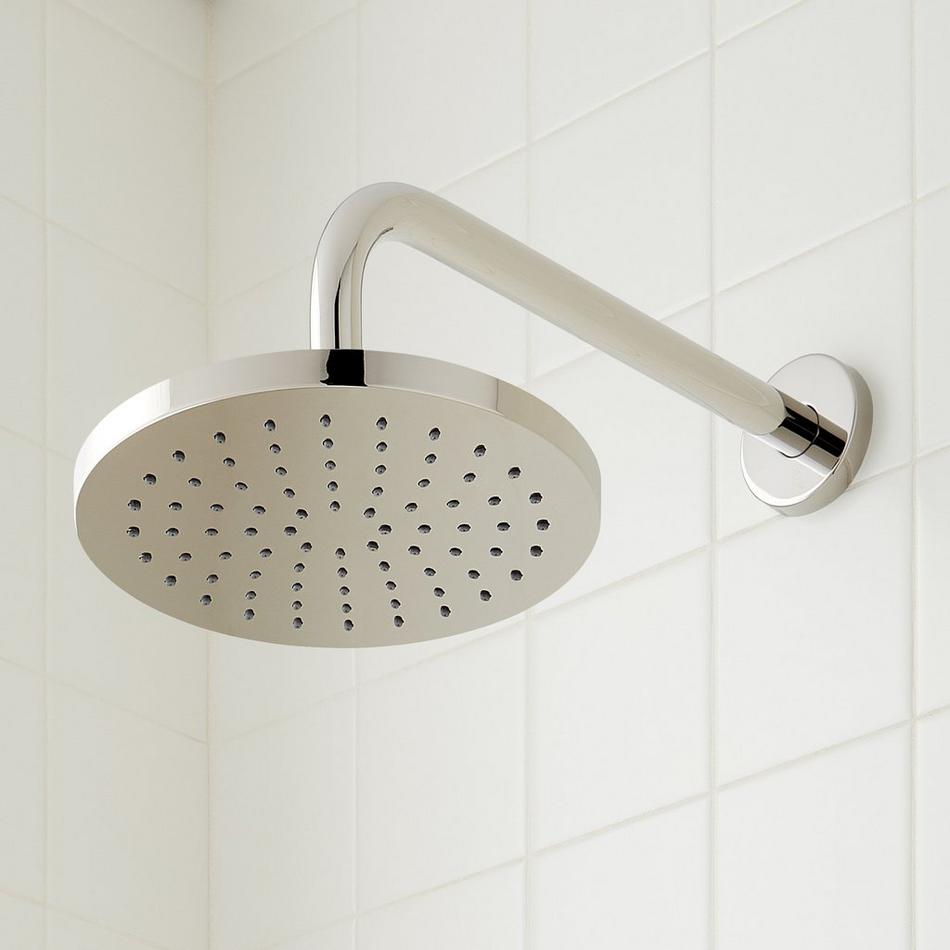 Greyfield Thermostatic Shower System with 3 Body Sprays and Hand Shower - Polished Nickel, , large image number 1