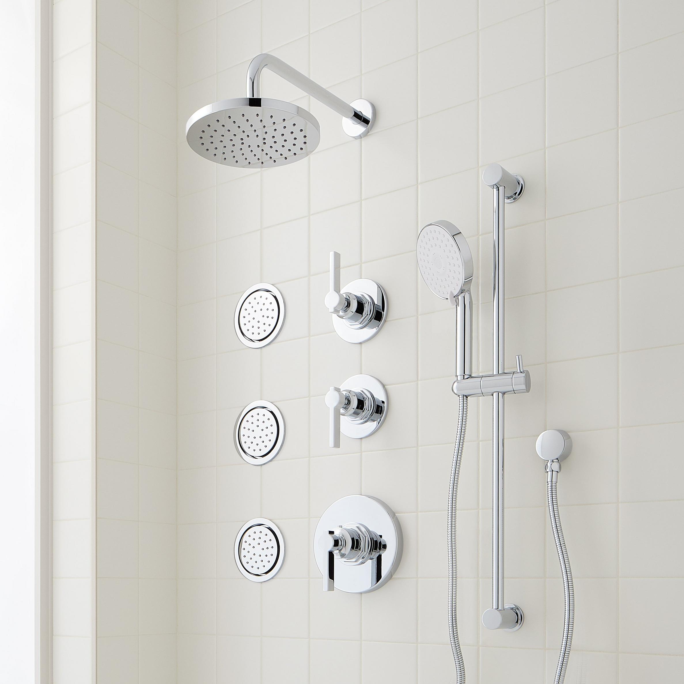 Shower Systems With Body Spraysnull