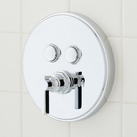 Greyfield Simple Select Shower System with Slide Bar and Hand Shower