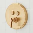 Greyfield Simple Select Shower System with Slide Bar and Hand Shower - Brushed Gold, , large image number 2