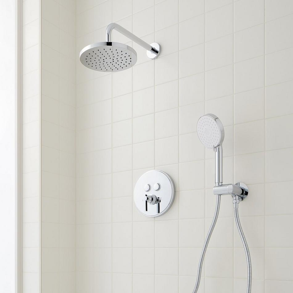 Greyfield Simple Select Shower System with Hand Shower, , large image number 3