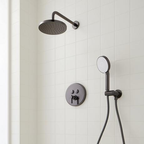 Greyfield Simple Select Shower System with Hand Shower