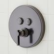 Greyfield Simple Select Shower System with Hand Shower - Gunmetal, , large image number 2