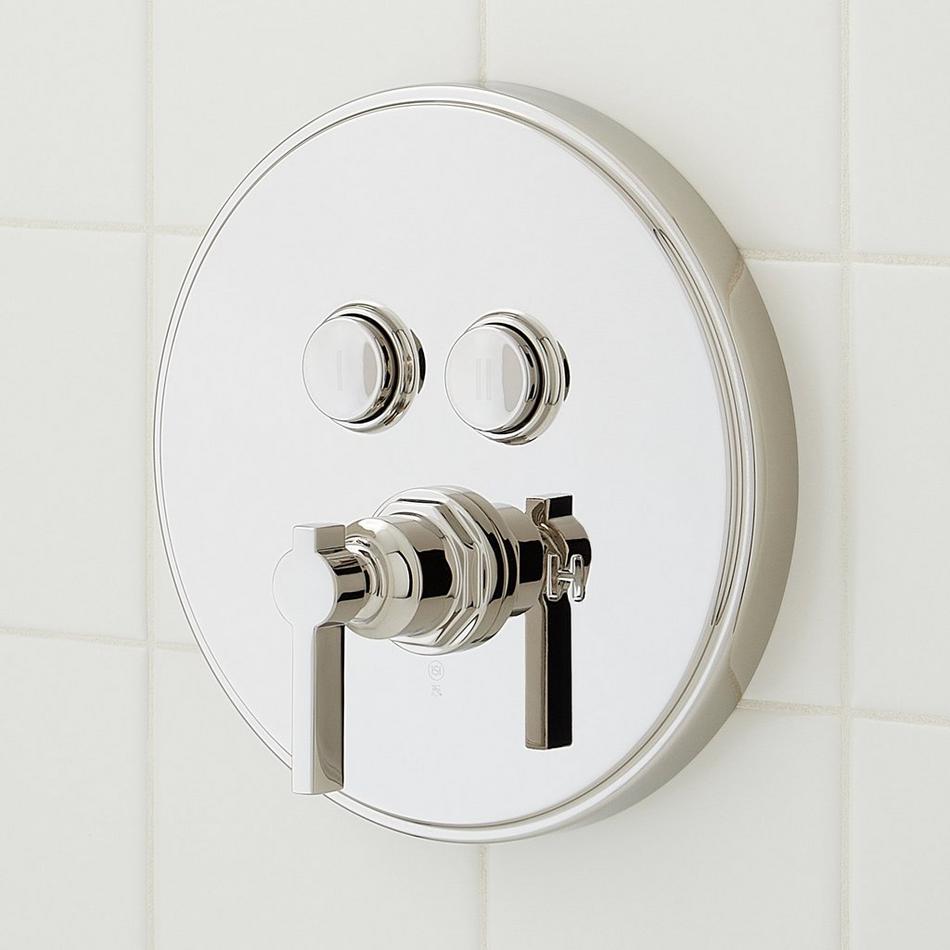 Greyfield Simple Select Shower System with Dual Showerheads - Polished Nickel, , large image number 2