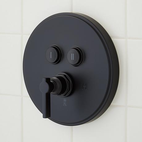 Greyfield Simple Select Shower System with Dual Showerheads