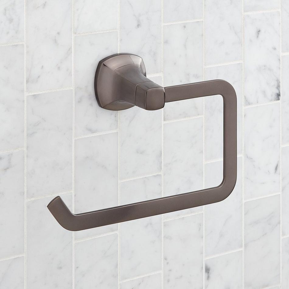 Sefina Towel Ring - Gunmetal, , large image number 1