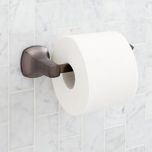 Sefina Toilet Paper Holder in Gunmetal