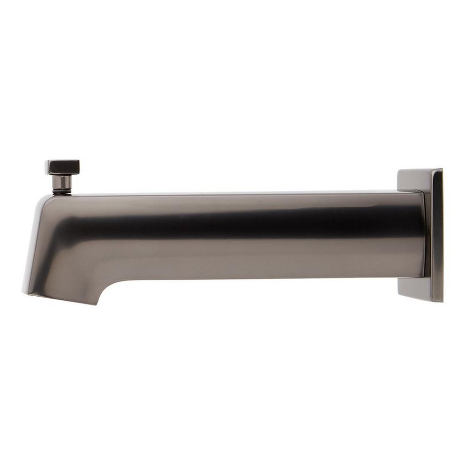 Sefina Tub Spout with Diverter - Gunmetal, , large image number 1