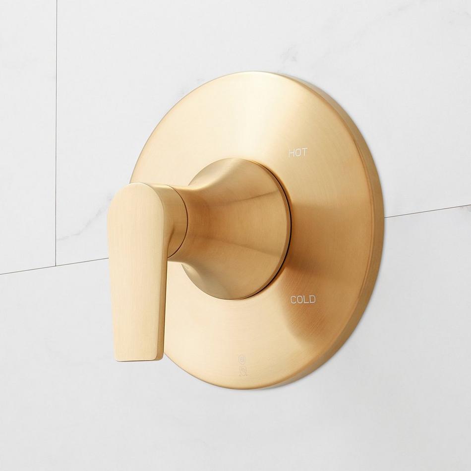Berwyn Pressure Balance Tub and Shower System - Brushed Gold, , large image number 2