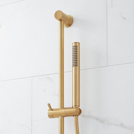 Berwyn Pressure Balance Shower System with Slide Bar and Hand Shower