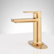 Berwyn Single-Hole Bathroom Faucet with Deck Plate, , large image number 1