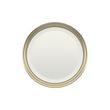 Anberlin Round Two Tone Cabinet Knob Matte White - Golden Champagne, , large image number 1