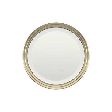 Anberlin Round Two Tone Cabinet Knob Matte White