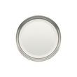 Anberlin Round Two Tone Cabinet Knob Matte White - Satin Nickel, , large image number 1