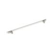 18" Anberlin Two Tone Appliance Pull Matte White - Polished Nickel, , large image number 2