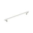 18" Anberlin Two Tone Appliance Pull Matte White - Polished Nickel, , large image number 0