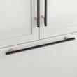 12" Anberlin Two Tone Appliance Pull Matte Black - Champagne Bronze, , large image number 0