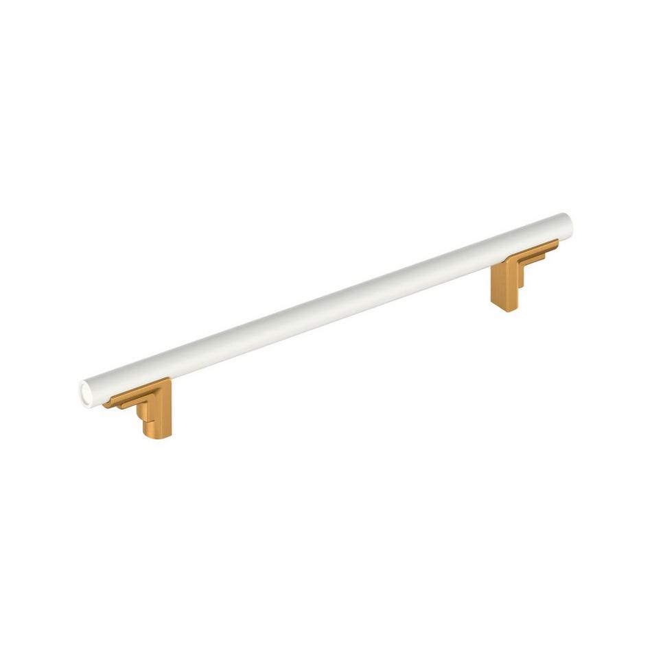 Anberlin Two Tone Appliance Pull Matte White, , large image number 0