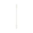 12" Anberlin Two Tone Appliance Pull Matte White - Satin Nickel, , large image number 1