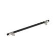 10-1/16" Anberlin Two Tone Oversized Cabinet Pull Matte Black - Polished Nickel, , large image number 3