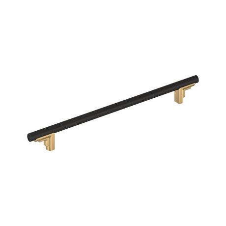 Anberlin Two Tone Oversized Cabinet Pull Matte Black