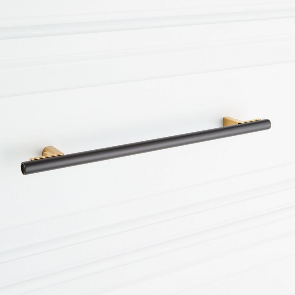Anberlin Two Tone Oversized Cabinet Pull Matte Black, , large image number 8